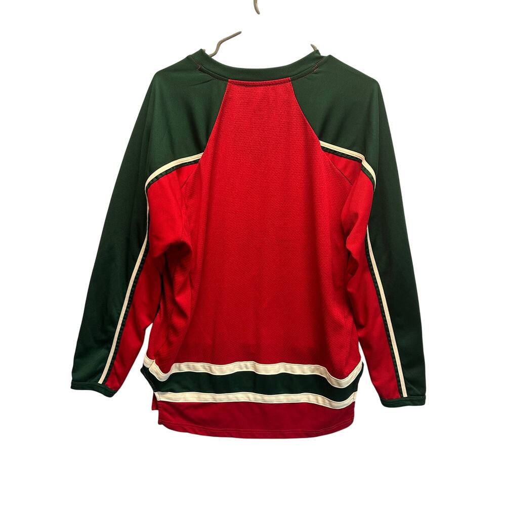 NFL Red and Green V-Neck Sweatshirt - Picture 9 of 11